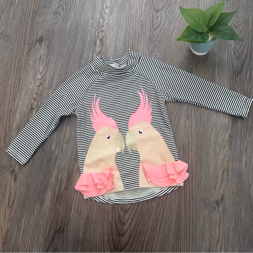 Cotton On Girls Rash Guard size 1y